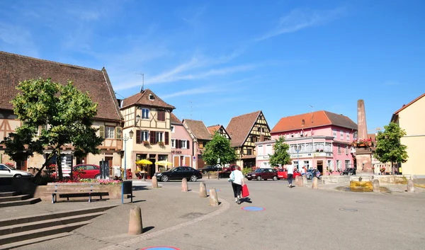 Alsacia, el pintoresco pueblo de Marmoutier —  Fotos de Stock