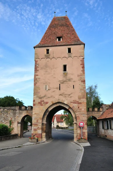 Alsazia, la pittoresca città di Rosheim — Foto Stock