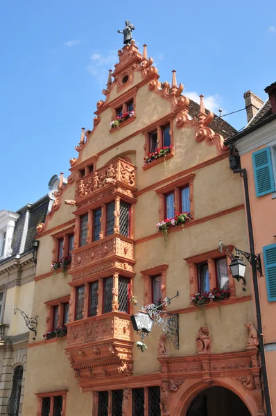 Haut Rhin, a pitoresca cidade de Colmar na Alsácia — Fotografia de Stock