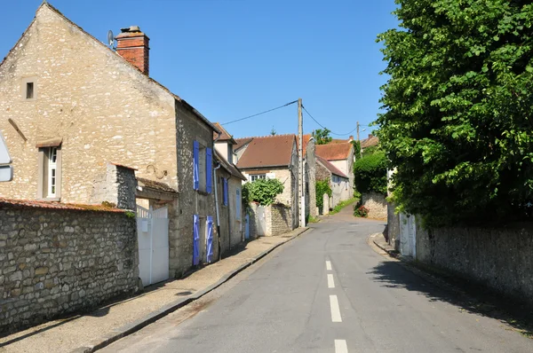 France, the picturesque village of Goussonville — Stock Photo, Image