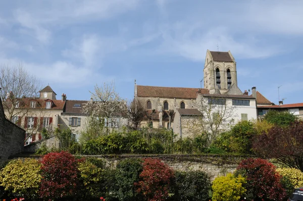 Ile de france, auvers-sur oise pitoresk Köyü — Stok fotoğraf