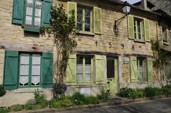 Ile de france, das malerische Dorf auvers sur oise — Stockfoto