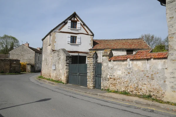 França, a pitoresca aldeia de Fremainille — Fotografia de Stock