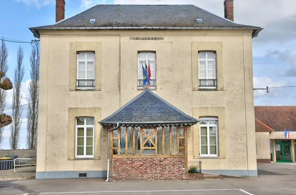 Normandie, v malebné vesničce boisemont — Stock fotografie