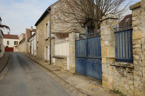 França, a pitoresca aldeia de Themericourt — Fotografia de Stock