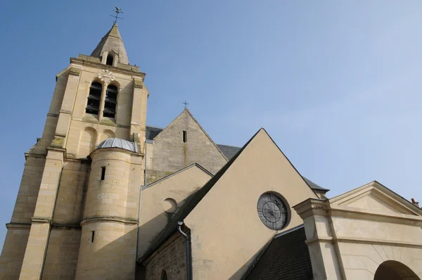 Francia, el pintoresco pueblo de Le Mesnil le Roi — Foto de Stock