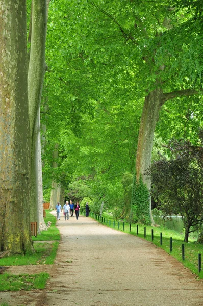 Francja, parku meissonnier w poissy — Zdjęcie stockowe