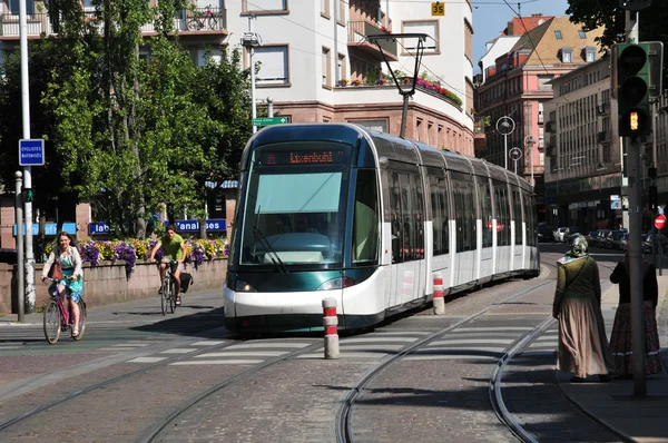 Alsace, pittoreska staden strasbourg i bas-rhin — Stockfoto