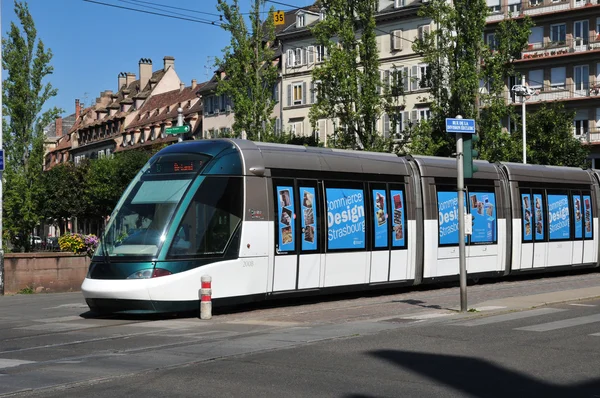 Alsace, pittoreska staden strasbourg i bas-rhin — Stockfoto