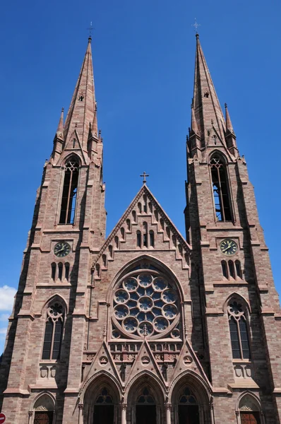 Alsace, pittoreska staden strasbourg i bas-rhin — Stockfoto