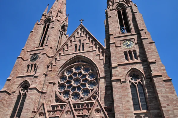 Alsace, a pitoresca cidade de Estrasburgo em Bas Rhin — Fotografia de Stock