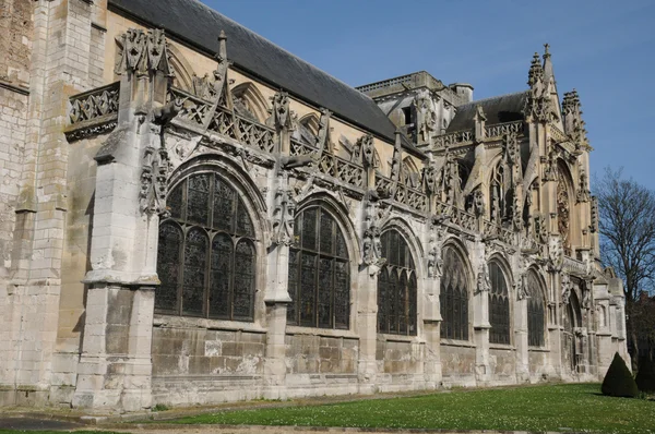 Normandie, a pitoresca cidade de Les Andelys — Fotografia de Stock