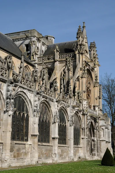 Normandie, les andelys pitoresk kenti — Stok fotoğraf