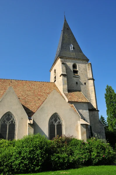 France, le village pittoresque d'Arnouville les Mantes dans les — Photo