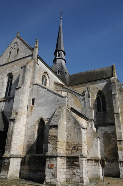 Normandie, de schilderachtige stad van les andelys — Stockfoto