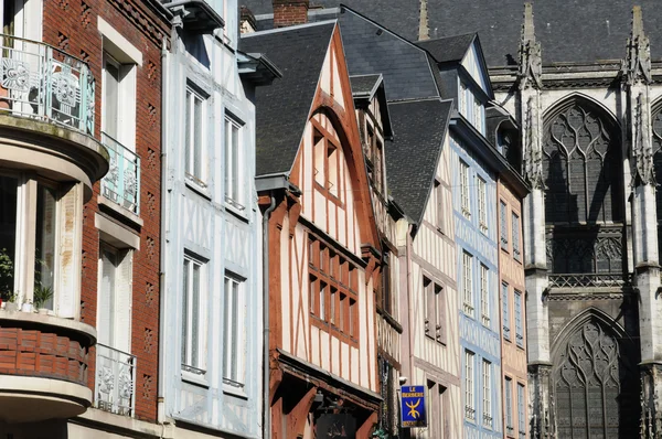 Normandia, la pittoresca città di Rouen — Foto Stock