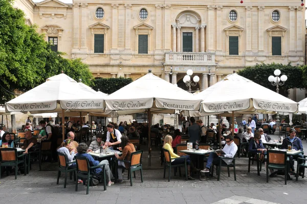 Malta, malowniczej miejscowości valetta — Zdjęcie stockowe