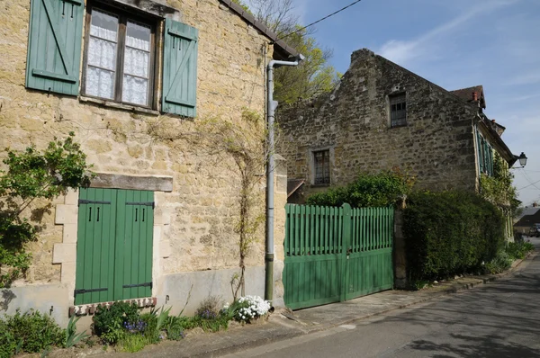 Ile de france, den pittoreska byn auvers-sur-Oise — Stockfoto