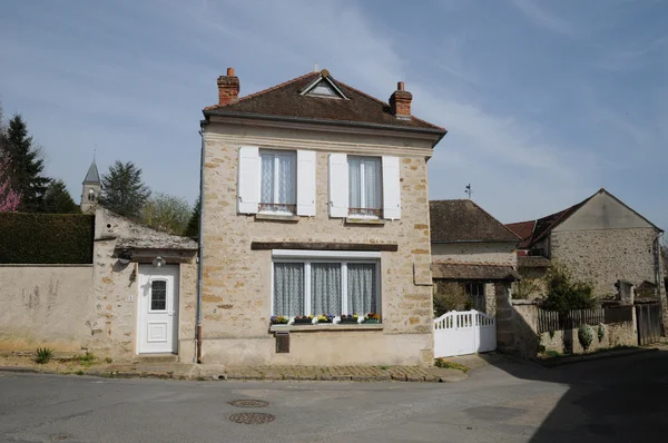 Francia, el pintoresco pueblo de Fremainille — Foto de Stock