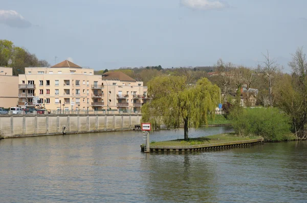 Frankreich, die malerische Stadt Pontoise — Stockfoto