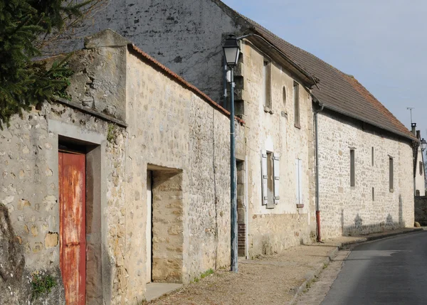 Γαλλία, το γραφικό χωριό του themericourt — Φωτογραφία Αρχείου