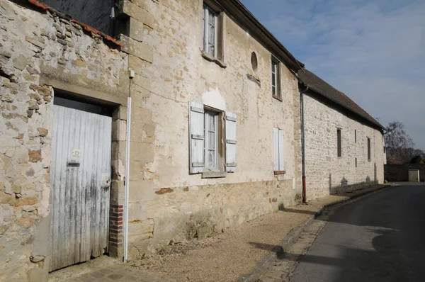 Γαλλία, το γραφικό χωριό του themericourt — Φωτογραφία Αρχείου
