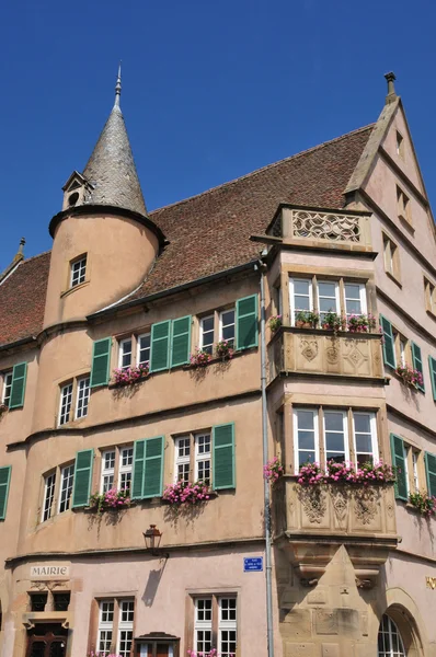 Alsacia, el pintoresco pueblo de Boersch — Foto de Stock