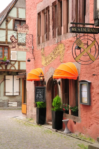 Haut Rhin, la pintoresca ciudad de Kaysersberg en Alsacia —  Fotos de Stock