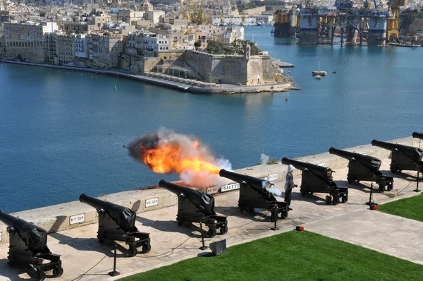 Malta, valetta pitoresk kenti — Stok fotoğraf