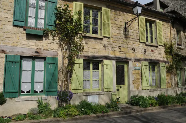 Ile de France, il pittoresco villaggio di Auvers sur Oise — Foto Stock