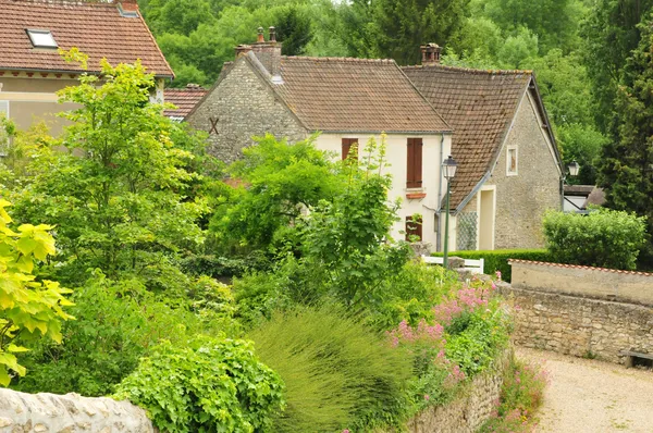 Frankreich, das malerische Dorf Haute Isle — Stockfoto