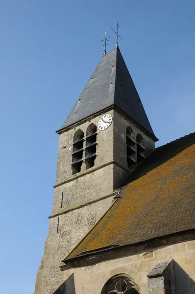 Francia, el pintoresco pueblo de Longuesse —  Fotos de Stock