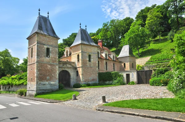 프랑스, 메의 그림 같은 마을 — 스톡 사진