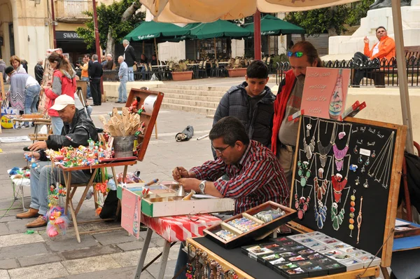 Malta, het schilderachtige stad van valetta — Stockfoto