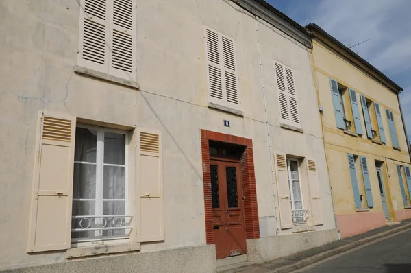 Ile de France, el pintoresco pueblo de Auvers sur Oise — Foto de Stock