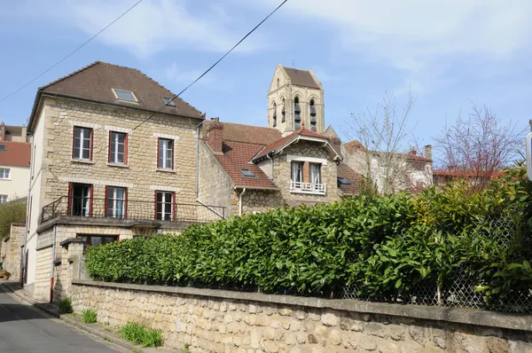 Ile de france, den pittoreska byn auvers-sur-Oise — Stockfoto