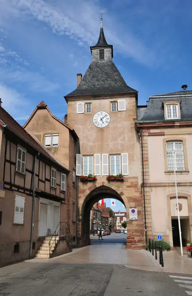 Alsace, la ville pittoresque de Rosheim — Photo