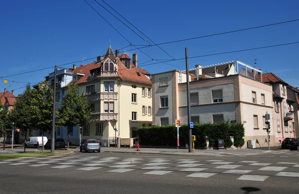 Elzas, de pittoreske stad Straatsburg in bas-rhin — Stockfoto