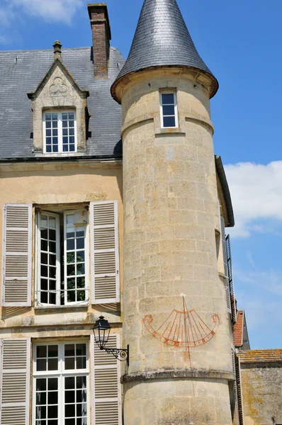 Francia, il pittoresco villaggio di Themericourt — Foto Stock