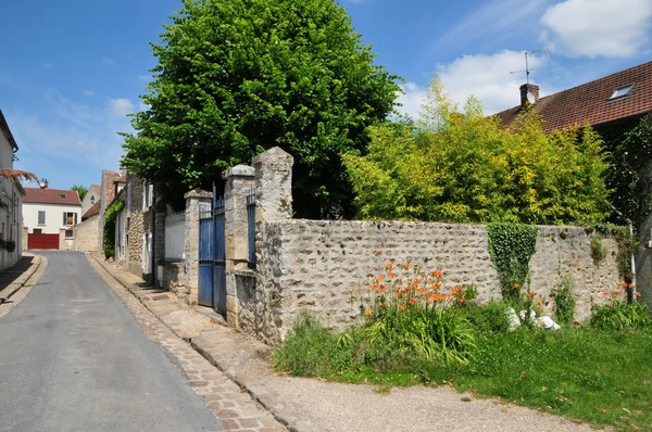 Frankreich, das malerische Dorf desericourt — Stockfoto