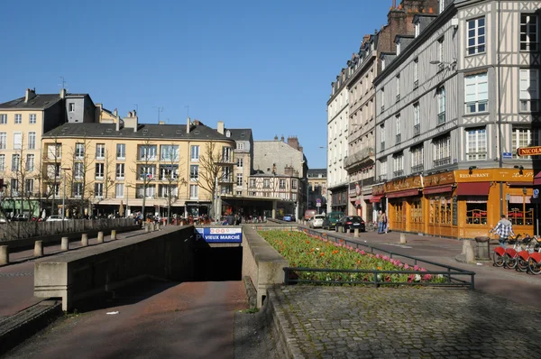 Normandie, la ville pittoresque de Rouen — Photo