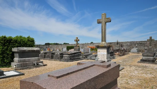 Francia, el pintoresco pueblo de Wy dit Joli Village —  Fotos de Stock