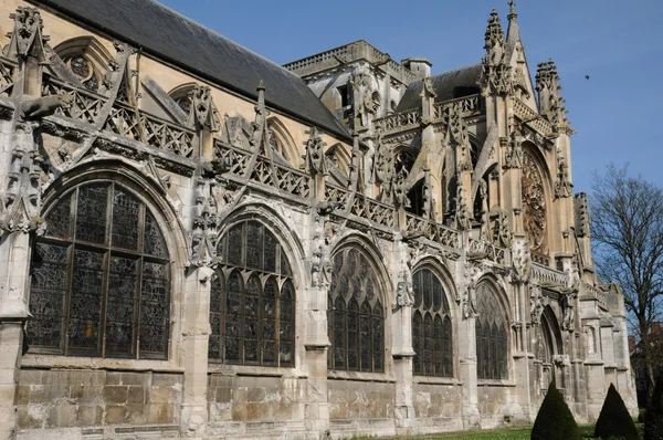 Normandie, die malerische stadt les andelys — Stockfoto