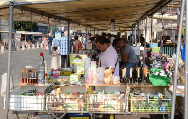 Francia, el pintoresco mercado de Versalles — Foto de Stock