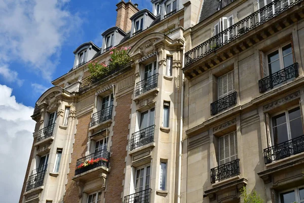 Париж Франция Июля 2021 Года Улица Пасси Округ — стоковое фото