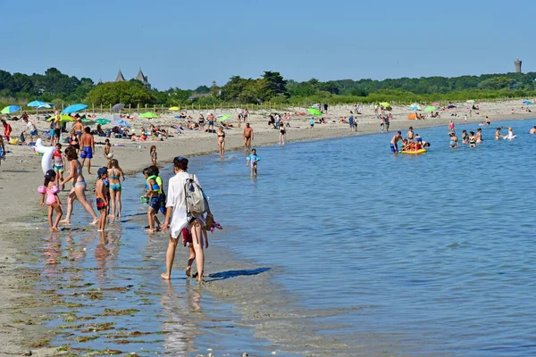 Sarzeau Francia Junio 2021 Playa Suscinio — Foto de Stock