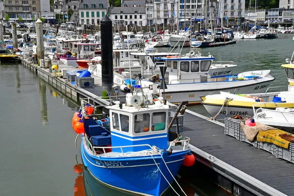 Audierne France Mai 2021 Bateau Dans Port — Photo