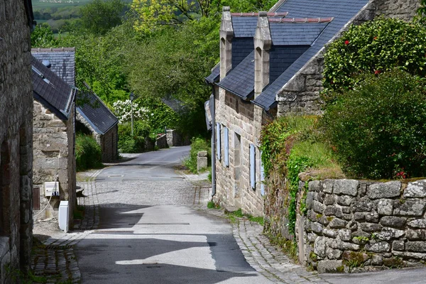 Locronan France May 2021 Picturesque Old Village — Stock Photo, Image