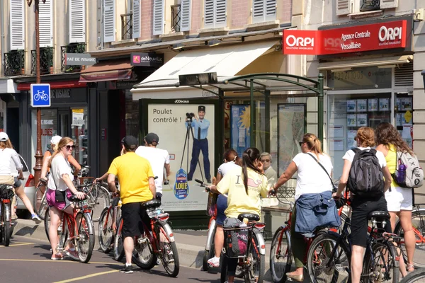 França, a pitoresca cidade de versalhes — Fotografia de Stock