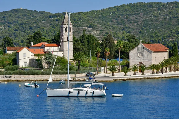 Vis Croatia September 2021 Picturesque Old City — Stock Photo, Image